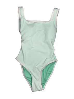 LainSnow Mint Green One-Piece Swimsuit Size Large